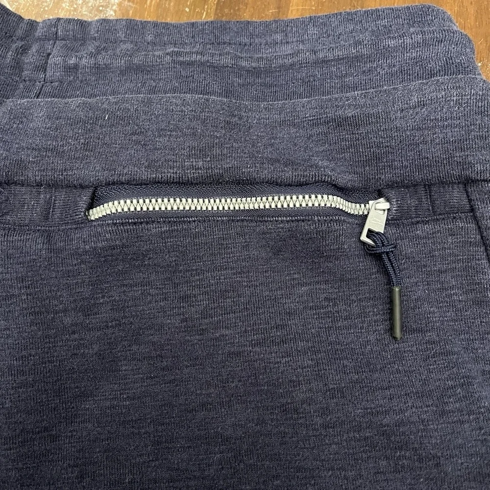 Nike Sportswear Optic Tech Jogger Sweatpants Men's Medium Blue Tapered Zip